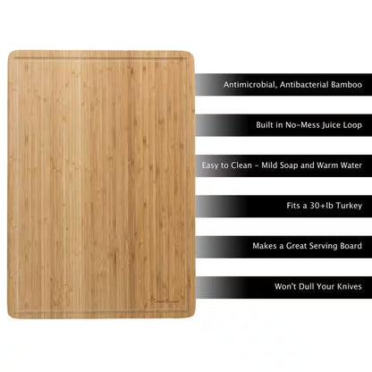 Premium Handmade Wooden Cutting Board - Durable & Stylish Kitchen Essential
