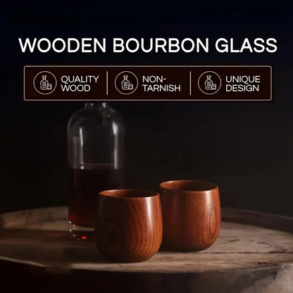 1/2PCS Wooden Big Belly Cups Handmade Jujube Wood Handle Cups Beer Tea Coffee Milk Water Cup Kitchen Bar Drinkware